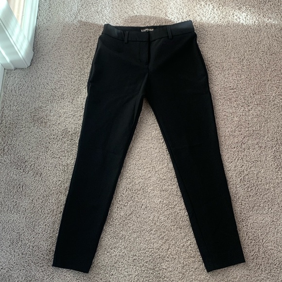 Express Skinny Mid Rise Trousers - Picture 1 of 4